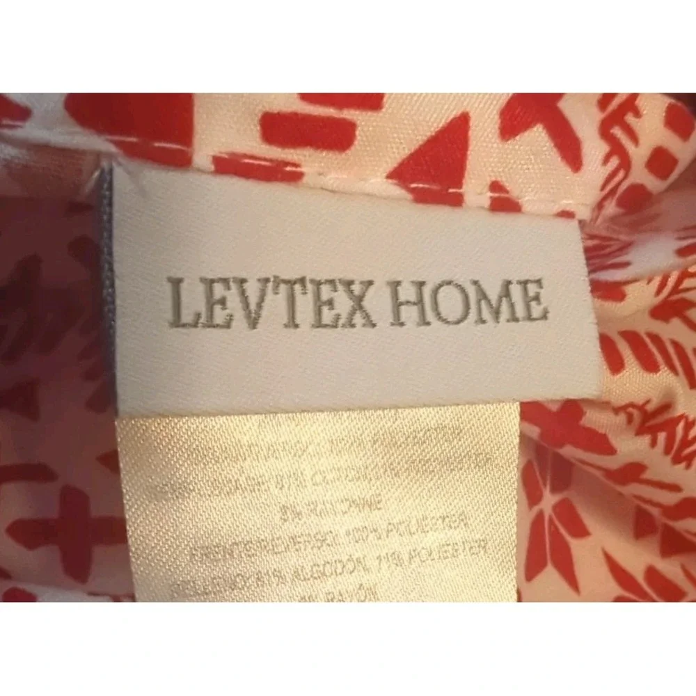 Levtex Home Red‎ & White Colors 26